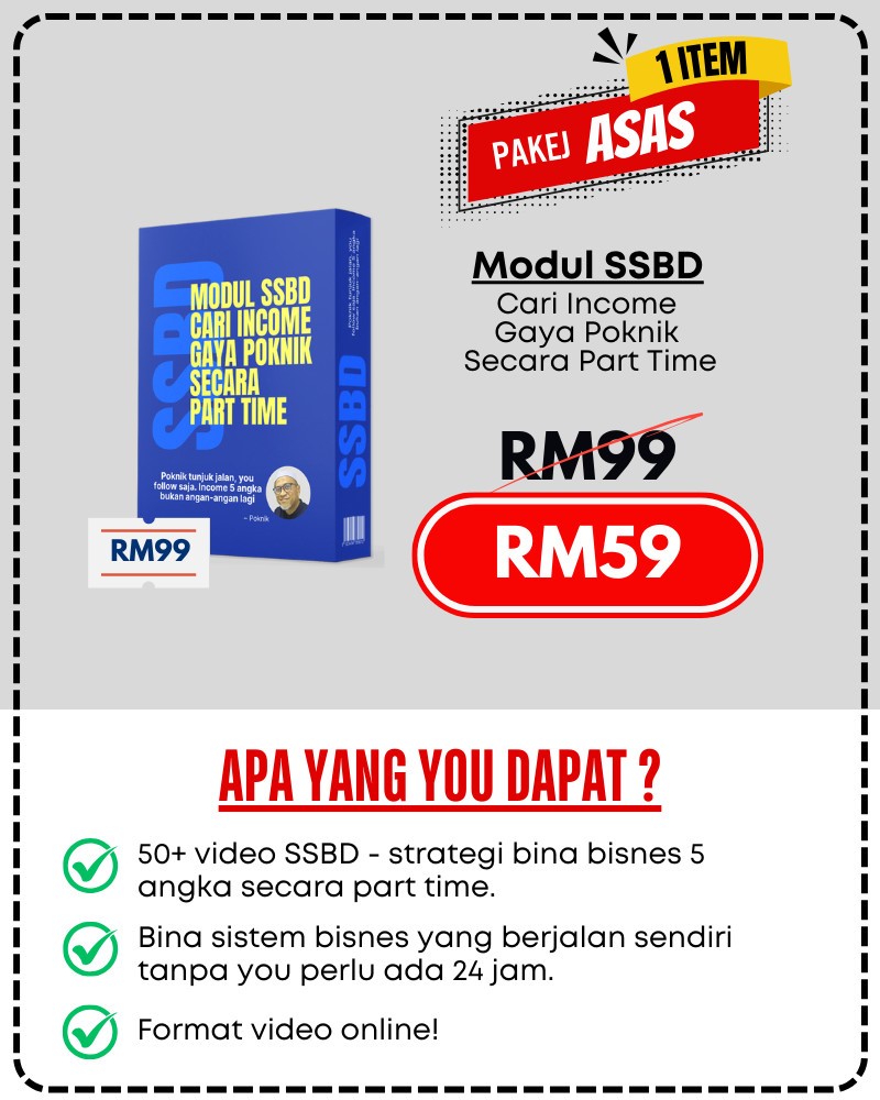 Rahsia Senyap-Senyap Buat Duit Part Time